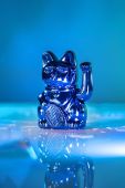 Декорація Donkey Lucky Cat Cosmic Edition Earth колір блакитний