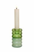 Декоративний свічник Design Letters Hoop колір зелений (3656467)