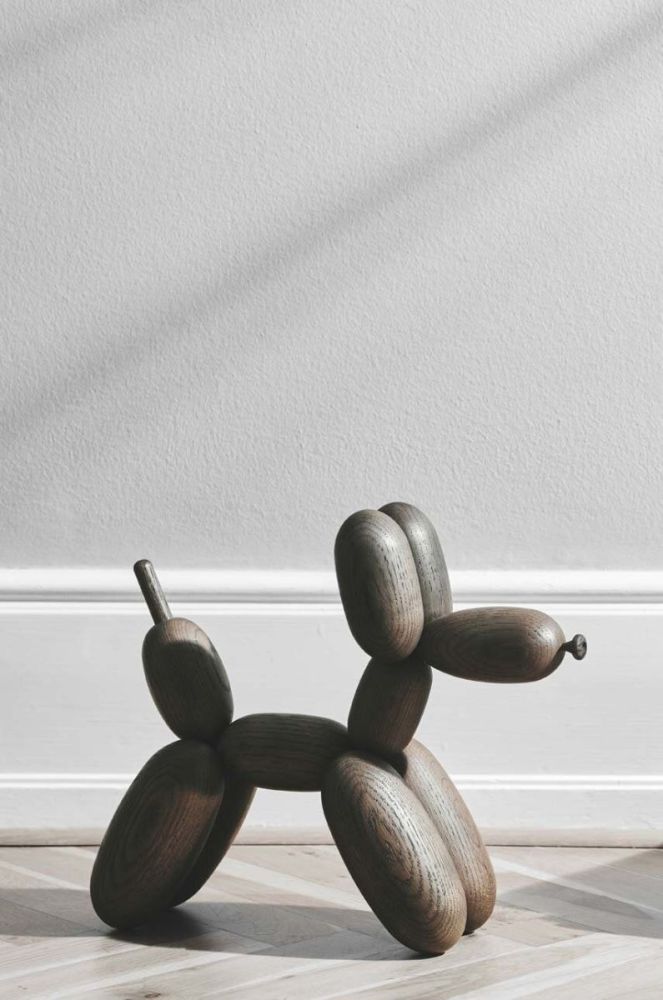 Декорація Boyhood Ballon Dog Smoked S колір коричневий фото 4