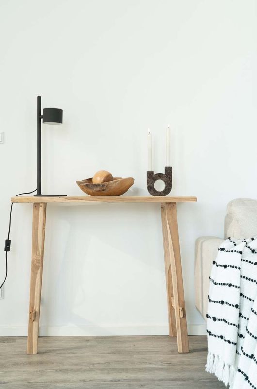 Столик House Nordic Girona колір бежевий