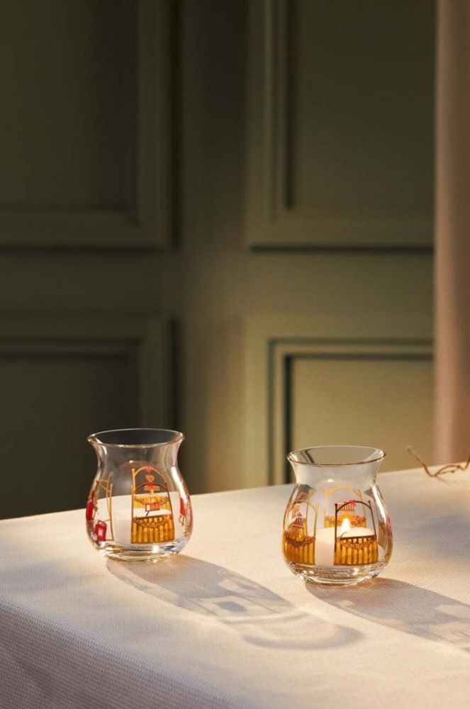 Декоративний свічник Holmegaard Christmas Tea Light 2-pack колір барвистий фото 3