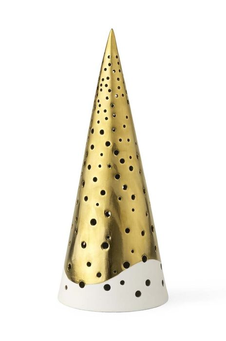 Декоративний свічник K?hler Nobili колір жовтий (3690358)