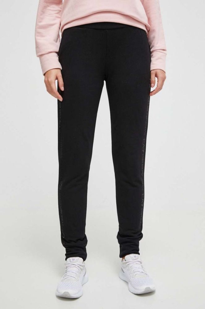 Спортивний костюм EA7 Emporio Armani жіночий колір чорний (3315829) фото 4