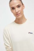 Бавовняний спортивний костюм Fila колір бежевий