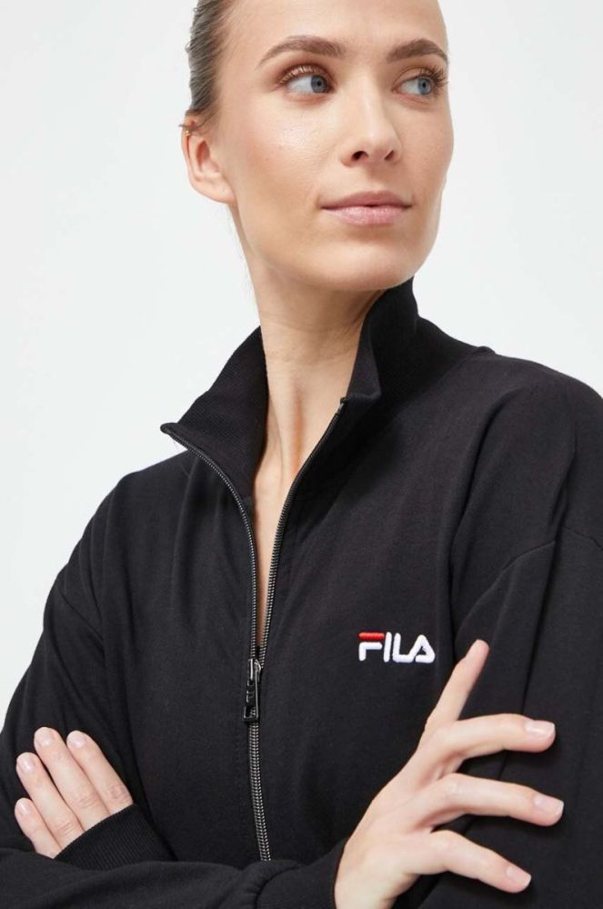 Бавовняний спортивний костюм Fila колір чорний (3653141) фото 5