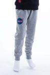 Дитячі спортивні штани Alpha Industries Nasa Jogger колір сірий