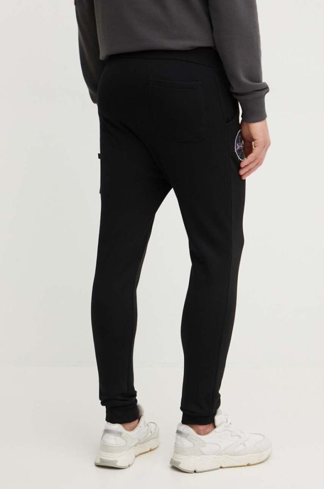 Спортивні штани Alpha Industries NASA Cargo Sweat Jogger колір чорний 118369.03-black фото 3