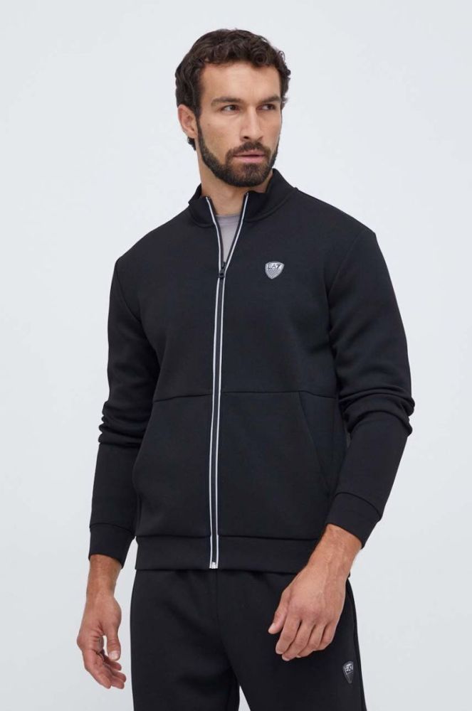 Спортивний костюм EA7 Emporio Armani чоловічий колір чорний (3592577) фото 4