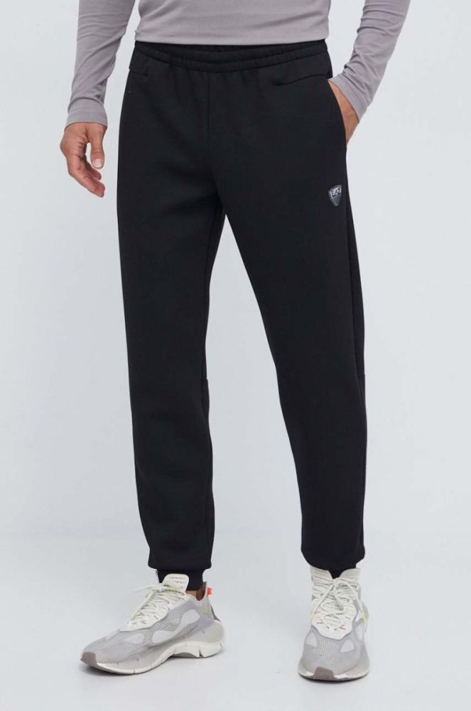 Спортивний костюм EA7 Emporio Armani чоловічий колір чорний (3592577) фото 5