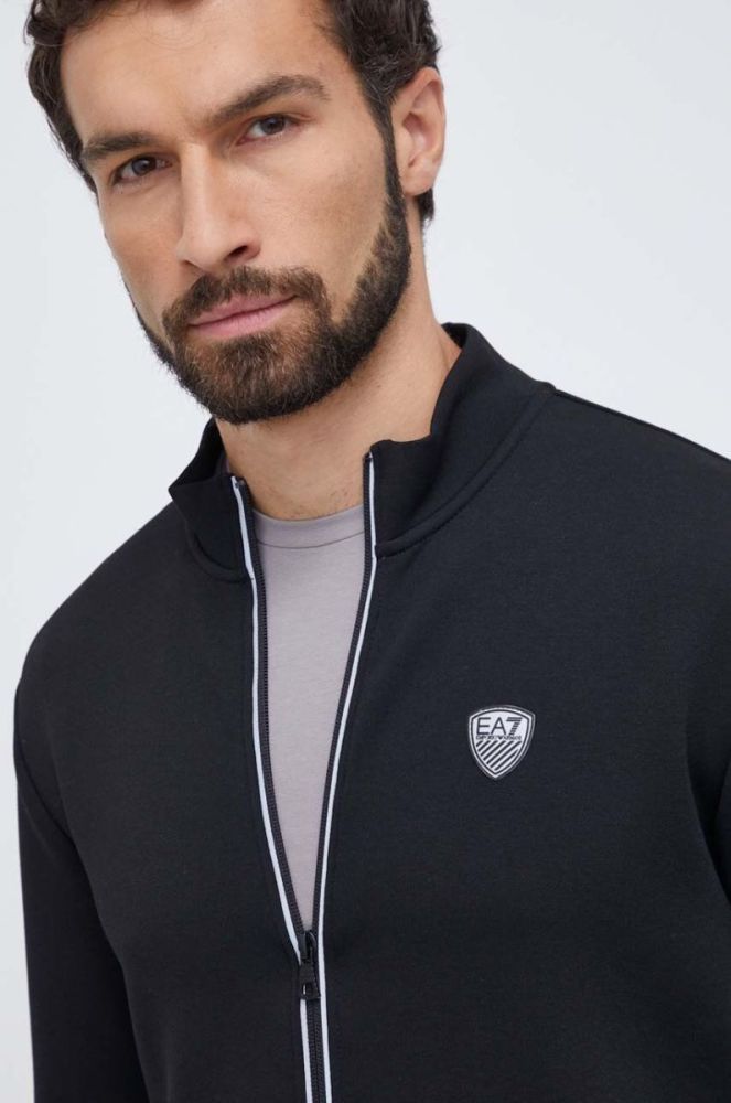 Спортивний костюм EA7 Emporio Armani чоловічий колір чорний (3592577) фото 6