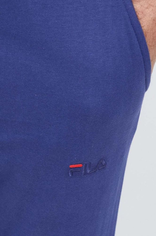 Бавовняний спортивний костюм Fila колір блакитний фото 7