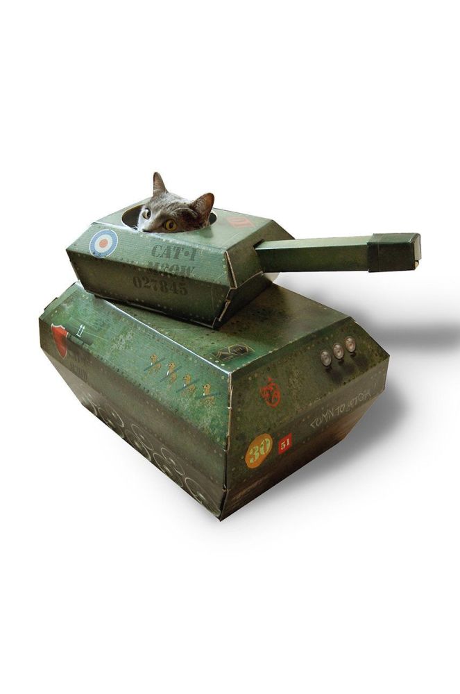 Luckies of London іграшка для кота Tank Cat колір барвистий