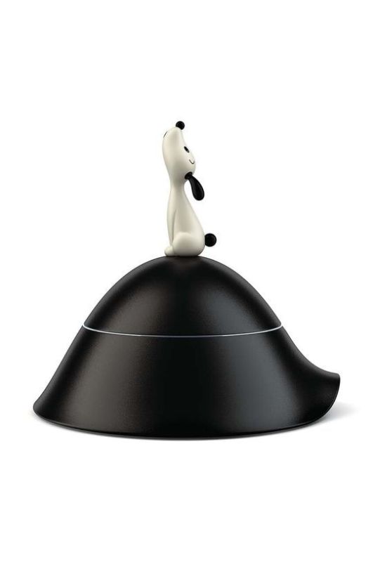 Миска для собаки Alessi Lula цвет черный
