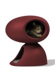 Лежак для домашніх тварин United Pets Cat Cave колір коричневий