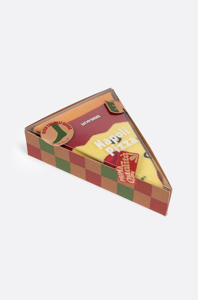 Eat My Socks Шкарпетки Napoli Pizza колір барвистий