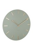 Karlsson Настінний годинник колір зелений (2222499)
