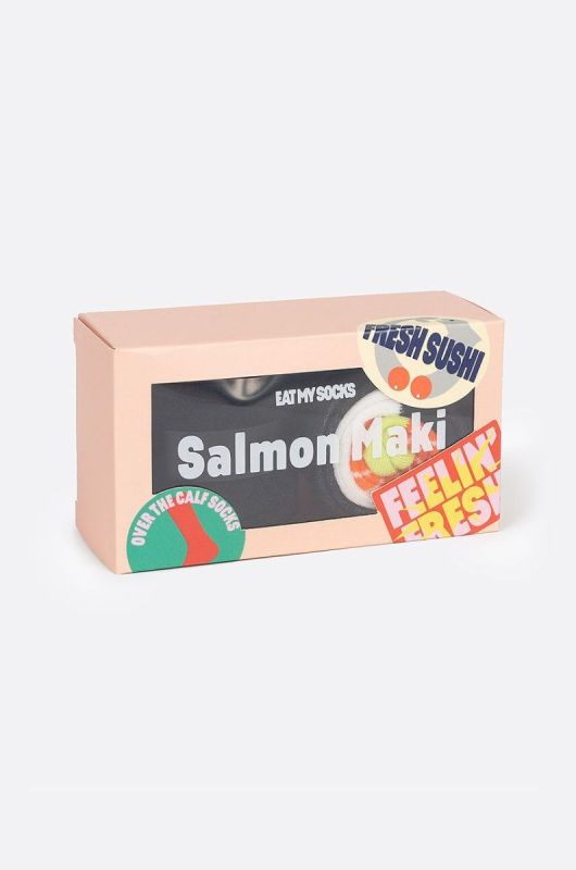 Eat My Socks Шкарпетки Salmon Maki колір барвистий