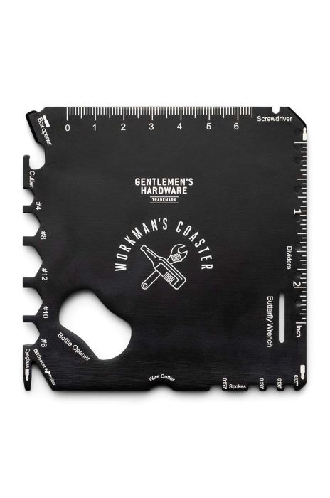 Gentelmen's Hardware Мультиінструмент Workmans Coaster (2-pack) колір барвистий Gentelmen's Hardware Мультиінструмент Workmans Coaster (2-pack) колір барвистий