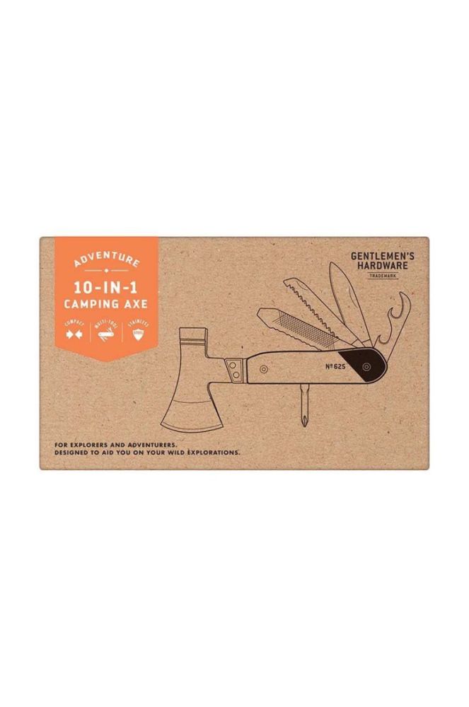Gentelmen's Hardware Мультиінструмент z toporkiem 10 w 1 колір барвистий фото 3