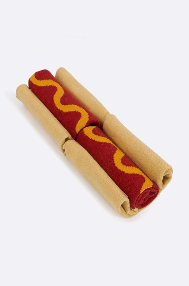 Eat My Socks Шкарпетки Hot Dog колір барвистий фото 2