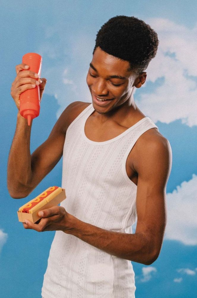 Eat My Socks Шкарпетки Hot Dog колір барвистий фото 4