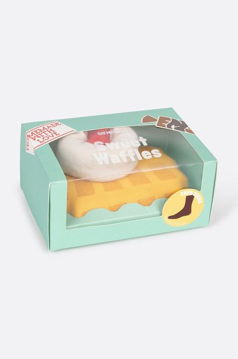 Eat My Socks Шкарпетки Sweet Waffle колір барвистий Eat My Socks Шкарпетки Sweet Waffle колір барвистий