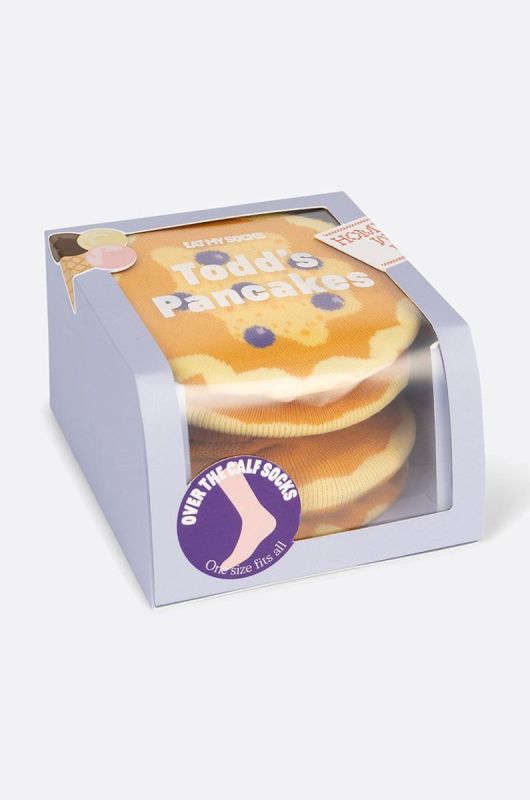 Eat My Socks Шкарпетки Todd's Pancakes колір барвистий