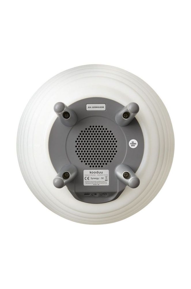 Kooduu Світлодіодна лампа з динаміком та місцем для зберігання Synergy 50 Stereo 2.0 колір бежевий фото 5