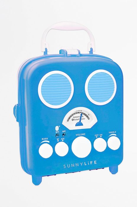 SunnyLife Бездротова пляжна колонка Beach Sounds колір блакитний SunnyLife Бездротова пляжна колонка Beach Sounds колір блакитний