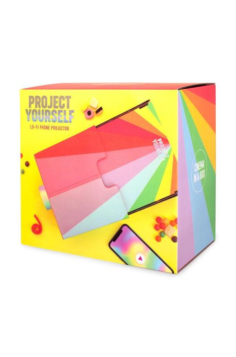 Luckies of London кінопроектор для смартфона Project Yourself колір барвистий (2679006) Luckies of London кінопроектор для смартфона Project Yourself колір барвистий (2679006)