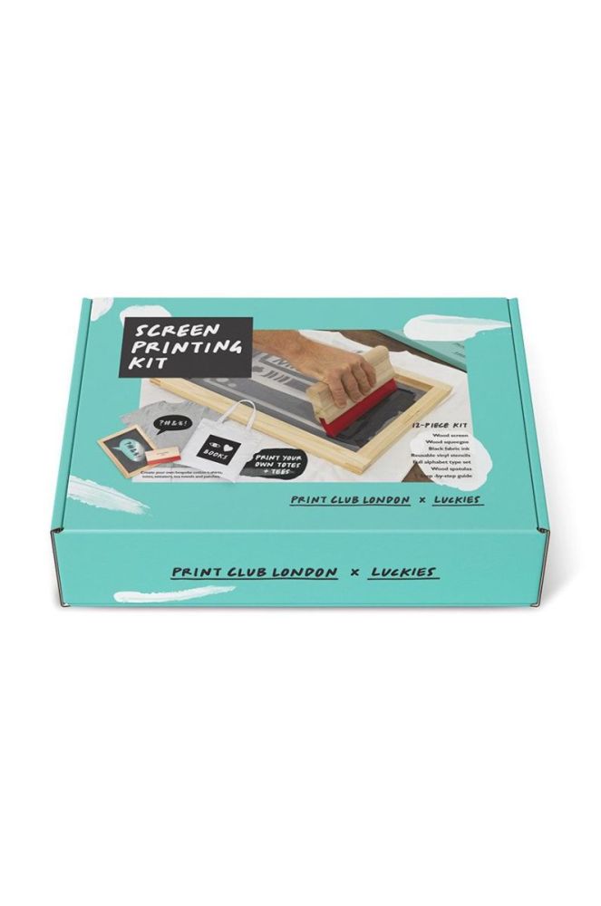 Luckies of London набір для трафаретного друку Screen Printing Kit колір барвистий фото 2