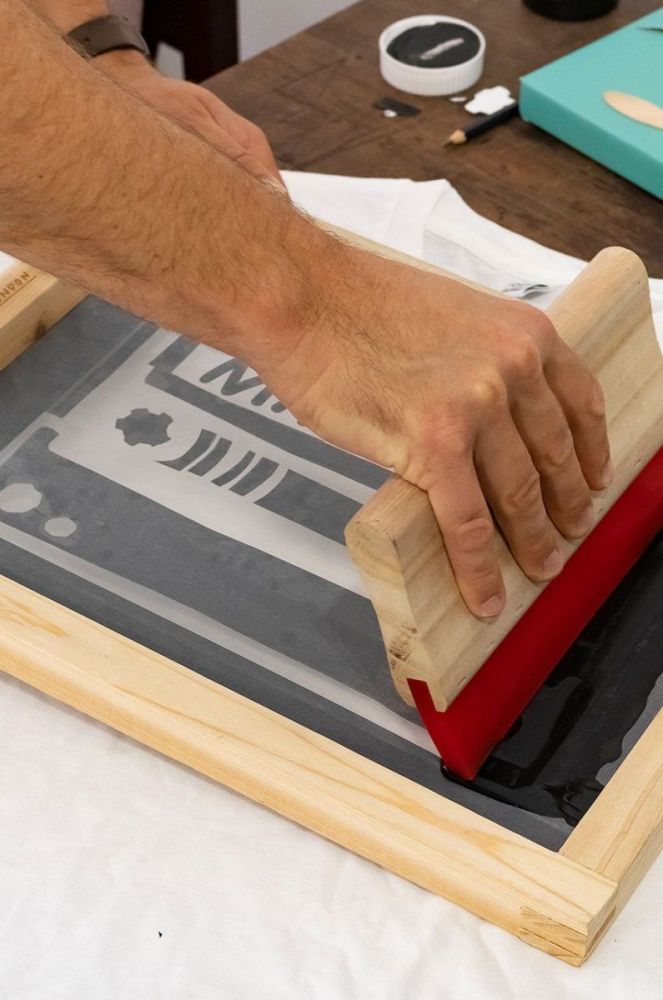 Luckies of London набір для трафаретного друку Screen Printing Kit колір барвистий фото 4