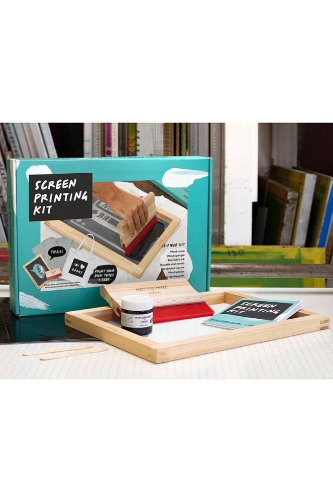 Luckies of London набір для трафаретного друку Screen Printing Kit колір барвистий фото 5