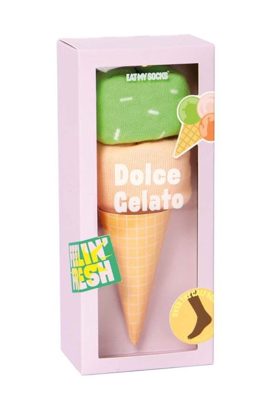 Eat My Socks Шкарпетки Dolce Gelato колір барвистий