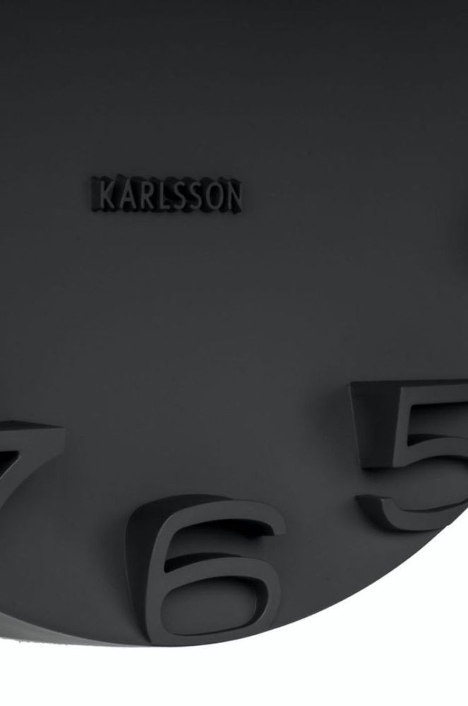 Настінний годинник Karlsson колір сірий (2755061) фото 4