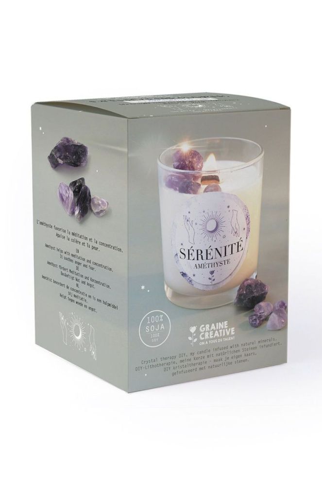 Graine Creative набір DIY ароматична свічка Amethyst колір барвистий фото 3