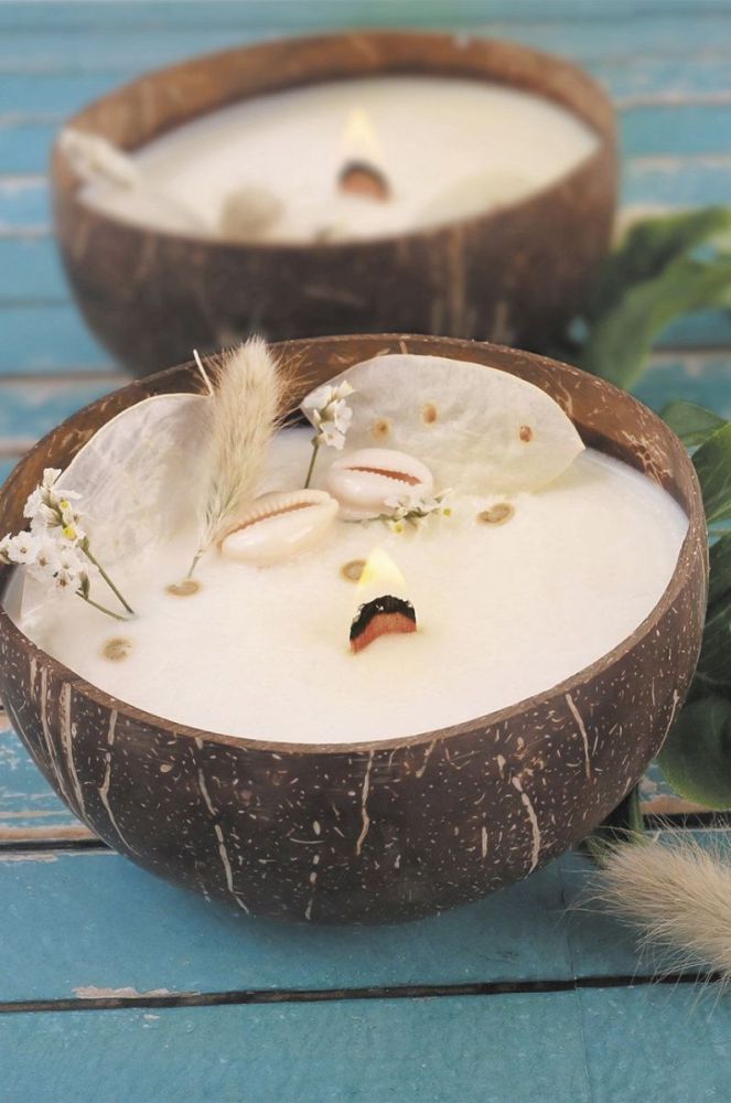 Graine Creative набір DIY ароматична свічка Coconut Candle колір барвистий фото 3
