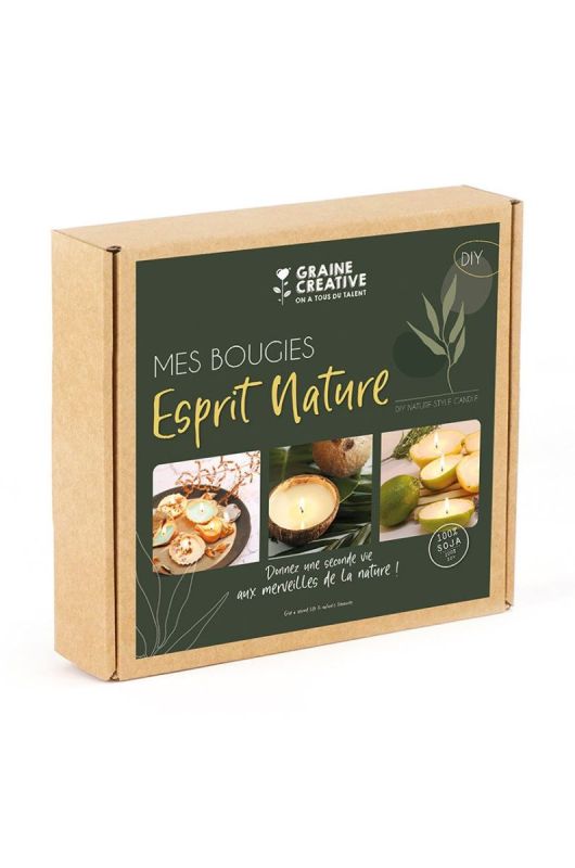 Graine Creative набір DIY ароматична свічка Nature Spirit колір барвистий