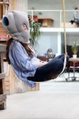 Подушка для сну Ostrichpillow Original колір блакитний Подушка для сну Ostrichpillow Original колір блакитний