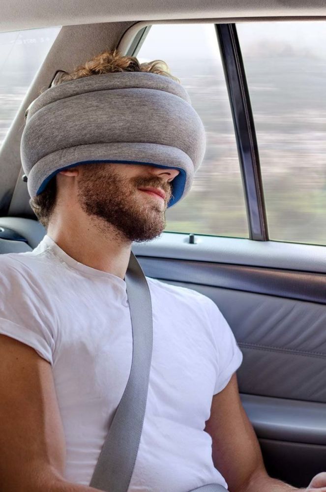Багатофункціональна подушка Ostrichpillow Light колір блакитний (2876567) фото 6