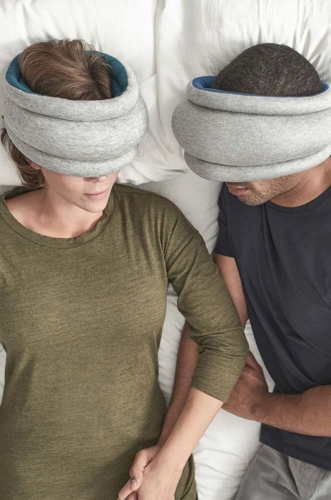 Багатофункціональна подушка Ostrichpillow Light колір блакитний (2876567) фото 7