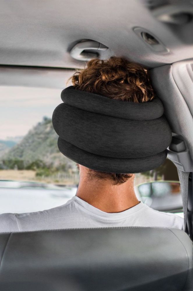 Багатофункціональна подушка Ostrichpillow Light колір сірий (2876563) фото 5