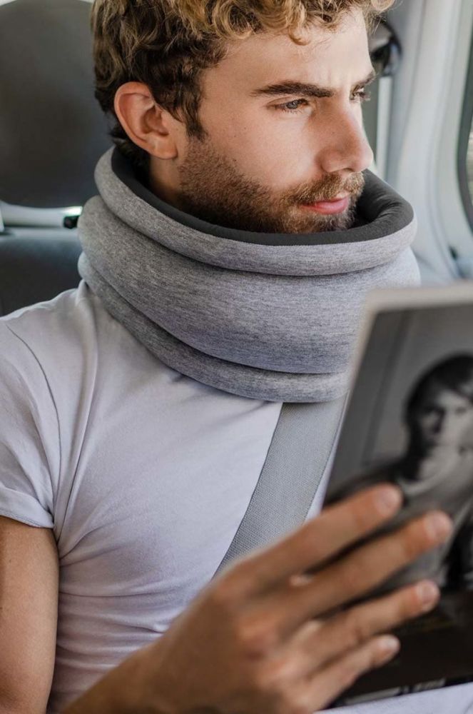 Багатофункціональна подушка Ostrichpillow Light колір сірий (2876563) фото 8