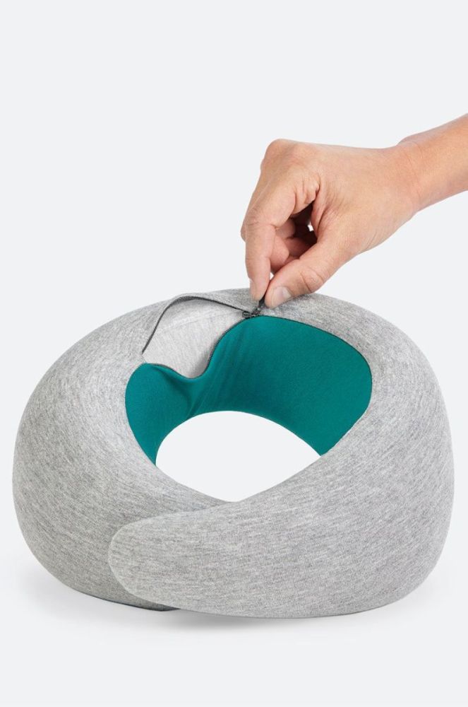 Подушка під шию Ostrichpillow Go колір блакитний (2846468) фото 5