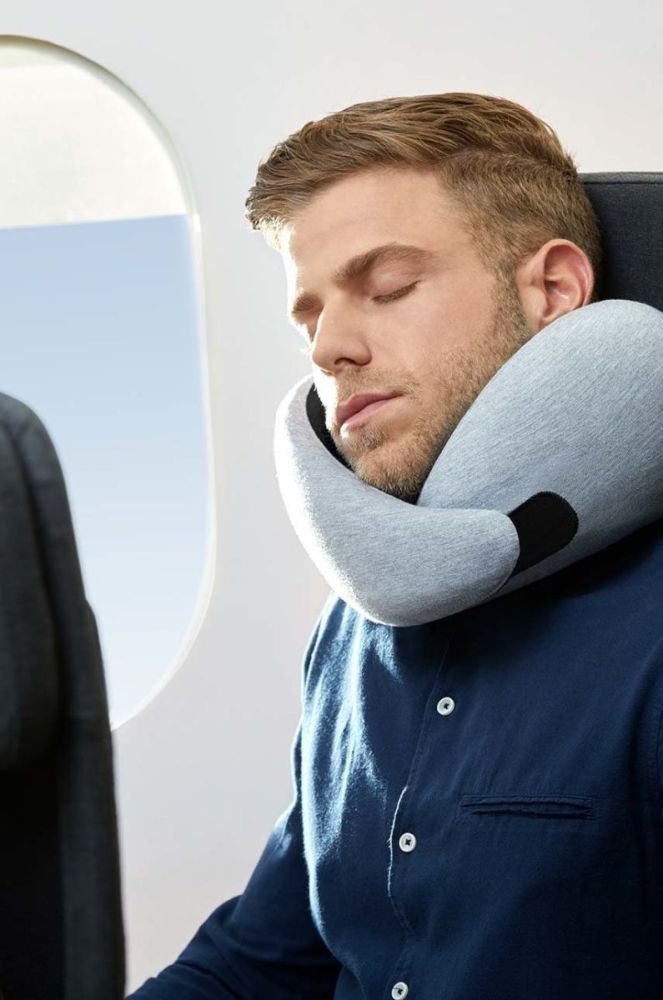 Подушка під шию Ostrichpillow Go колір сірий (2843135) фото 8