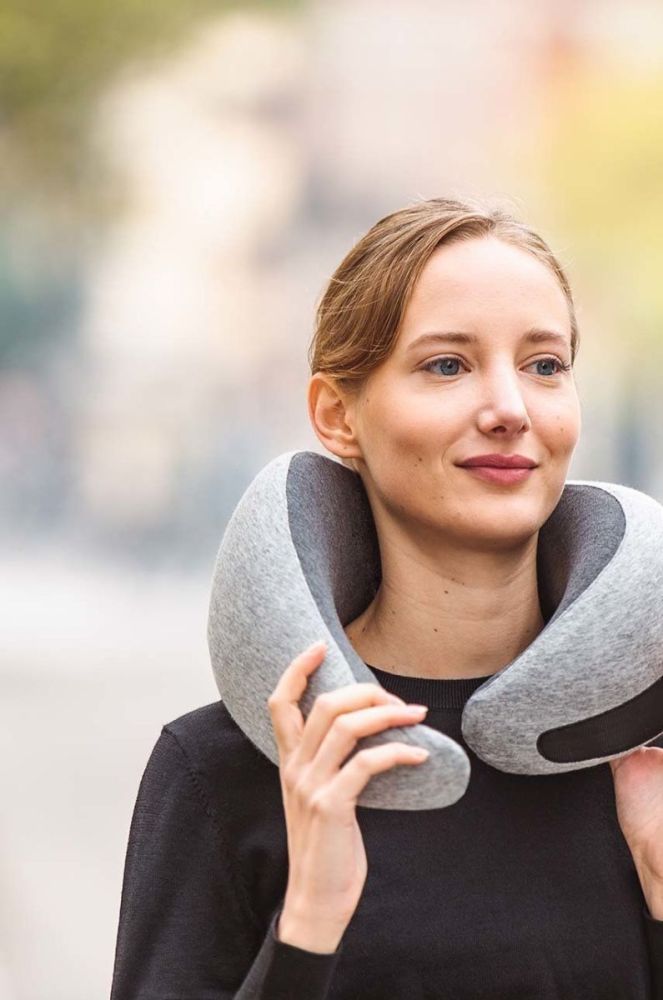 Подушка під шию Ostrichpillow Go колір сірий (2843135) фото 9