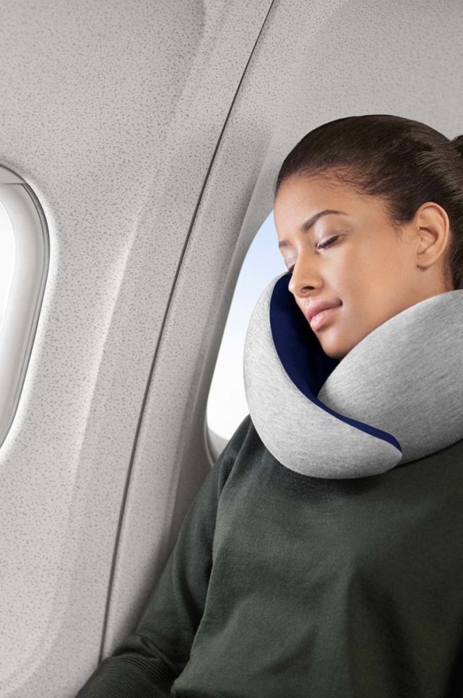 Подушка під шию Ostrichpillow Go колір блакитний (2843783) фото 9