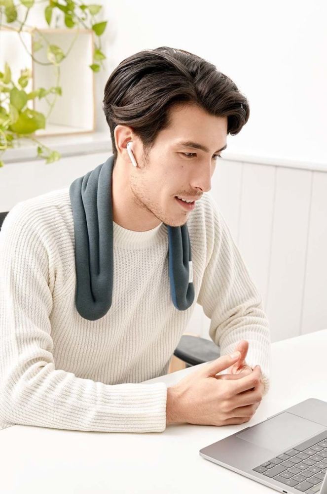 Пов'язка на шию Ostrichpillow Neck Wrap колір блакитний (2843795) фото 4