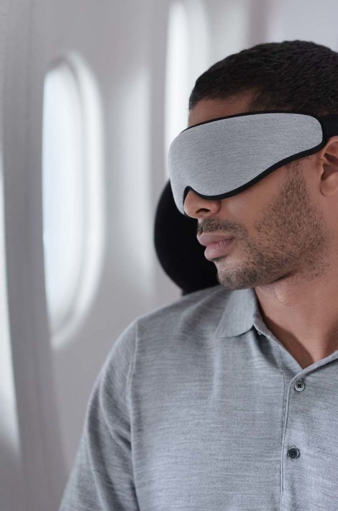 Маска для сну Ostrichpillow Eye Mask колір сірий (2843138) фото 10
