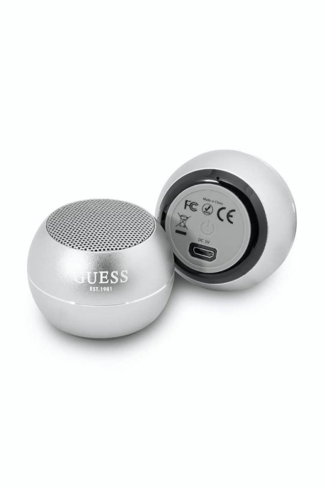 Бездротова колонка Guess mini speaker колір сірий (2860300) фото 3